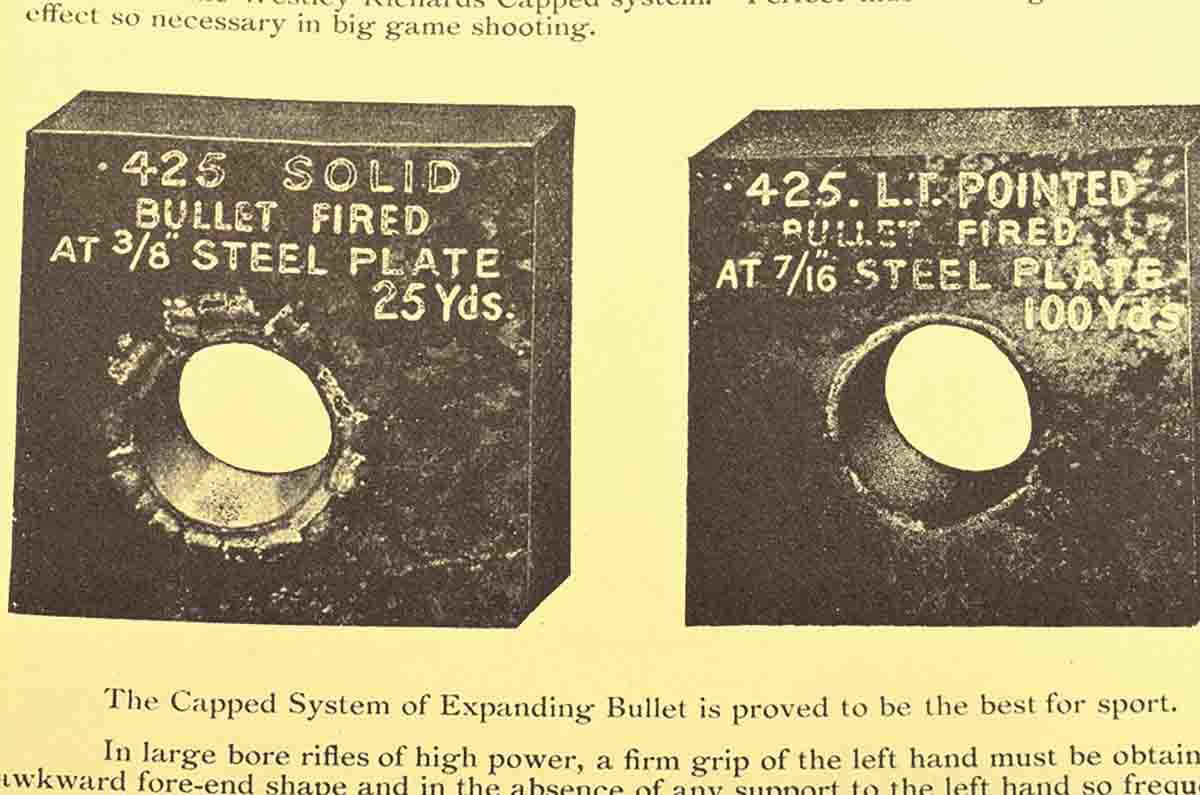company director Leslie Taylor was a serious bullet designer and firmly believed in testing his design thoroughly and telling the world the results.